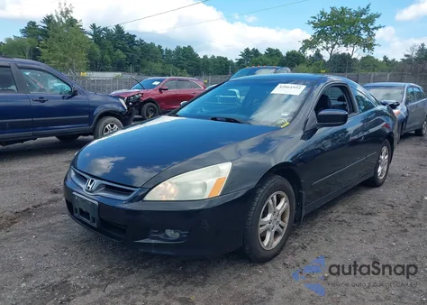 2007 Honda Accord 2.4 Ex из США, поврежденный, VIN 1HGCM72607A018497